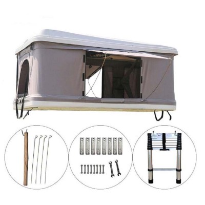 Good quality cheap Canvas Camping hard shell roof top tent for car